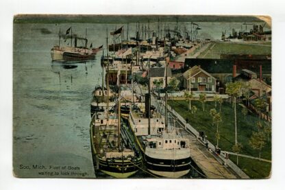 fleet-of-boats-waiting-to-lock-through-soo-michigan-441