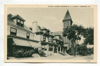 fourth-street-showing-m-e-church-freeport-pennsylvania-485