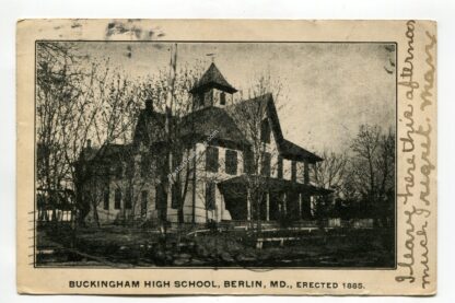 buckingham-high-school-berlin-maryland-erected-1885-2489