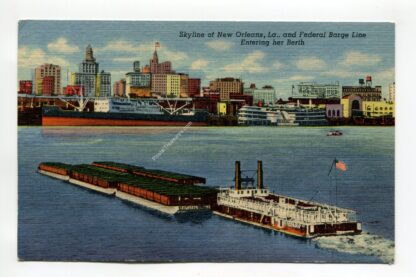 skyline-of-new-orleans-louisiana-and-federal-barge-line-entering-her-berth-2619