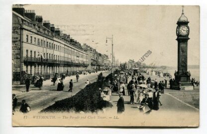 weymouth-the-parade-and-clock-tower-3401