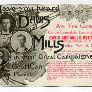 Davis and Mills Meetings Binghamton